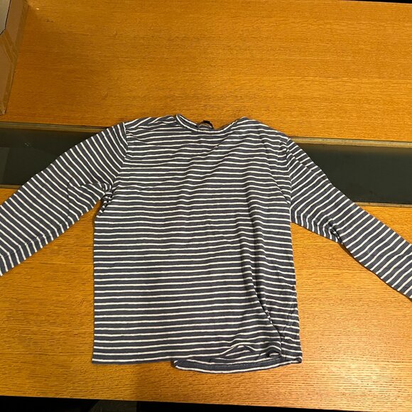 Vince Long-Sleeve Striped Tee - Picture 1 of 3